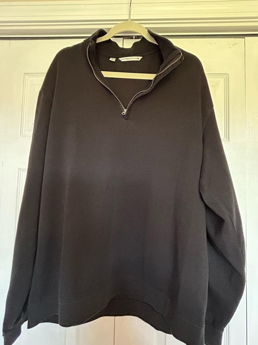 Cutter & Buck Men's Quarter-Zip Sweater - Black